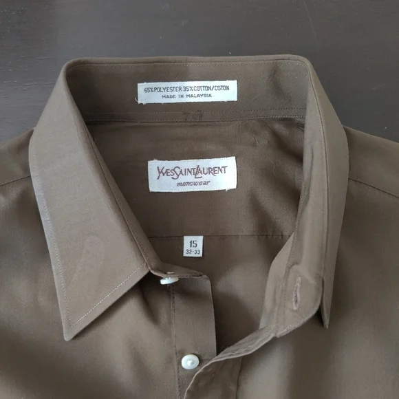Yves Saint Laurent Menswear Dress Shirt - Picture 4 of 5